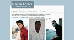Desktop Screenshot of martiniapparel.com